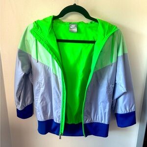 RETRO Nike Cropped Windbreaker - Size Small